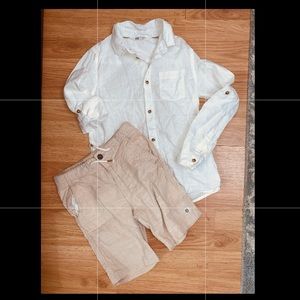 Boys H&M shirt/shorts set